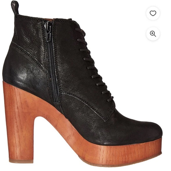 Lucky Brand Tafari Platform Lace Up Ankle Booties - Picture 2 of 11
